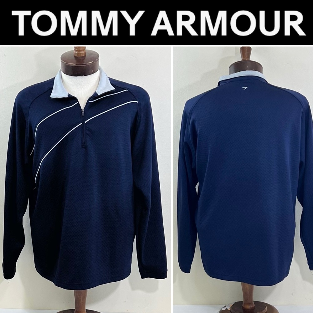 Tommy Armour Men’s Dri-Logic 1/4 Zip Sweatshirt